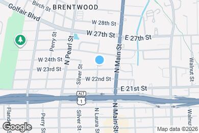 Map image of the property - 3305 N Laura St