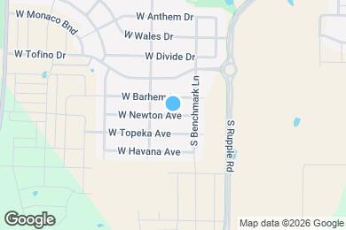 Map image of the property - 4337 W Newton Ave