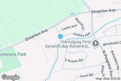 Map image of the property - 3131 Andrea Ave
