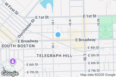 Map image of the property - 632 E Broadway