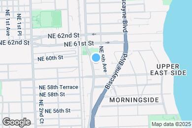Map image of the property - 5947 NE 4th Ct