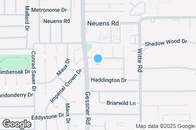 Map image of the property - 10058 Timberoak Dr