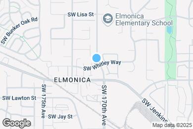 Map image of the property - 895 SW 170th Ave