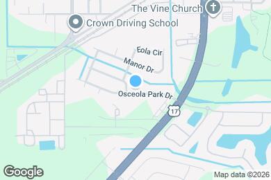 Map image of the property - 1539 Osceola Park Dr