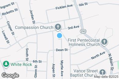 Map image of the property - 1555 Myrtle Ave