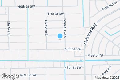 Map image of the property - 2604 45th St SW