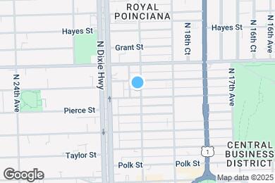 Map image of the property - 708-710 N 20th Ave
