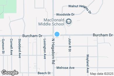 Map image of the property - 1510 Burcham Dr
