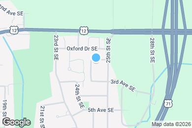 Map image of the property - 2427 2nd Ave SE