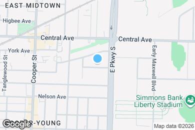 Map image of the property - 2300 Elzey Ave