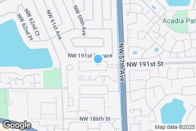 Map image of the property - 18830 NW 57th Ave