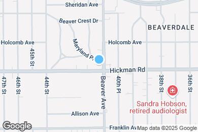 Map image of the property - 2300 Beaver Ave