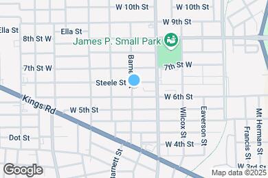 Map image of the property - 1621 Barnett St