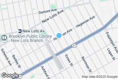 Map image of the property - 751 Essex St