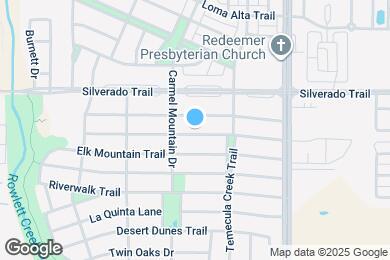 Map image of the property - 8104 White Stallion Trl