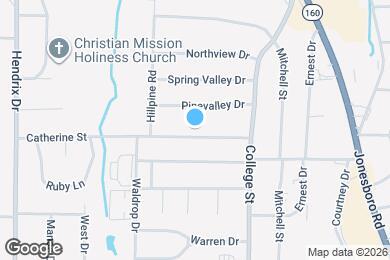 Map image of the property - 828 Catherine St