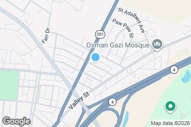Map image of the property - 2119 Bellefontaine Ave