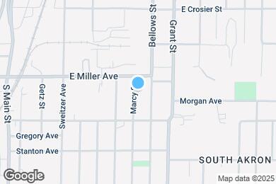 Map image of the property - 1139 Marcy St