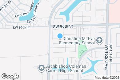Map image of the property - 16546 SW 97th Terrace