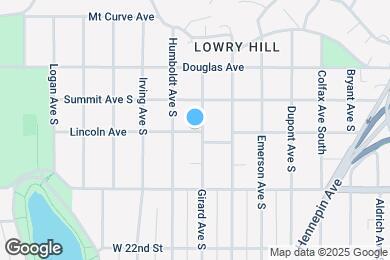 Map image of the property - 1400 Lincoln Ave
