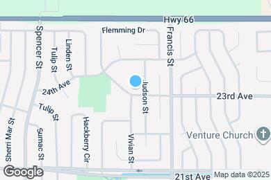 Map image of the property - 1608 23rd Ave