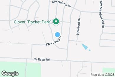 Map image of the property - 914 SW Foxtail Dr