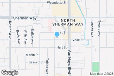 Map image of the property - 14551 Vose St