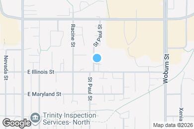 Map image of the property - 2908 St Paul St