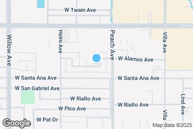 Map image of the property - 459 W Alamos Ave