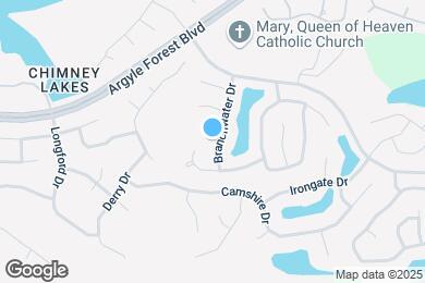 Map image of the property - 8488 Branchwater Dr