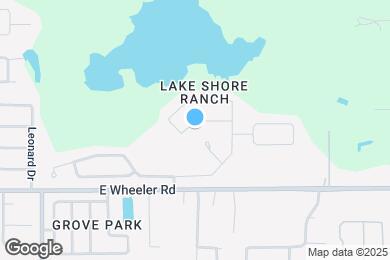 Map image of the property - 1465 Lake Shore Ranch Dr