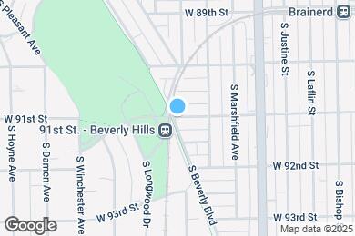 Map image of the property - 1745 W 91st St