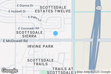 Map image of the property - SITE Scottsdale