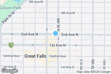 Map image of the property - 526 2nd Ave N