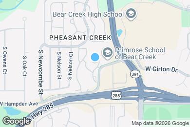 Map image of the property - 10311 W Girton Dr