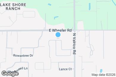 Map image of the property - 2004 Abbey Trace Dr