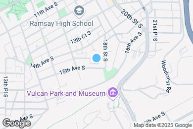 Map image of the property - 1736 15th Ave S