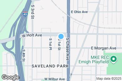 Map image of the property - 3430 S 1st St