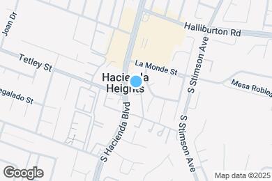 Map image of the property - 2300 S Hacienda Blvd