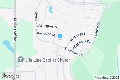 Map image of the property - 6403 Pemboke Ct