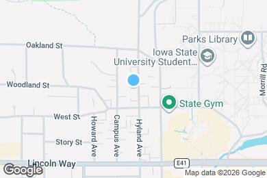 Map image of the property - 225 N Hyland Ave