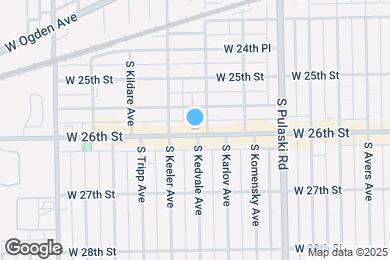 Map image of the property - 4132 W 26th St