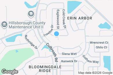 Map image of the property - 3828 Cold Creek Dr