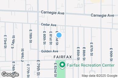 Map image of the property - 2213 E 82nd St