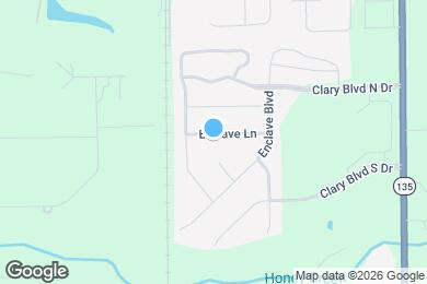 Map image of the property - 3403 Enclave Ln