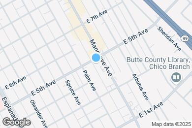 Map image of the property - 581 E 5th Ave
