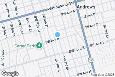 Map image of the property - 312 SW Ave D