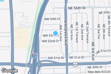 Map image of the property - 210 NW 53rd St
