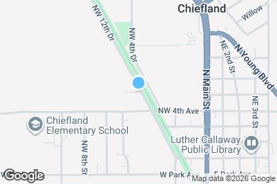 Map image of the property - 405 N W 5th Pl