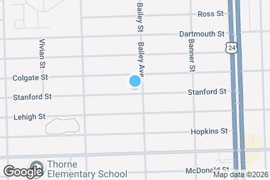 Map image of the property - 24620 Stanford St